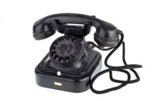 Old Retro telephone